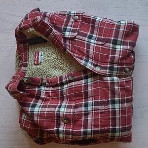 Wrangler Fleece-Lined Cotton Flannel Plaid Shirt